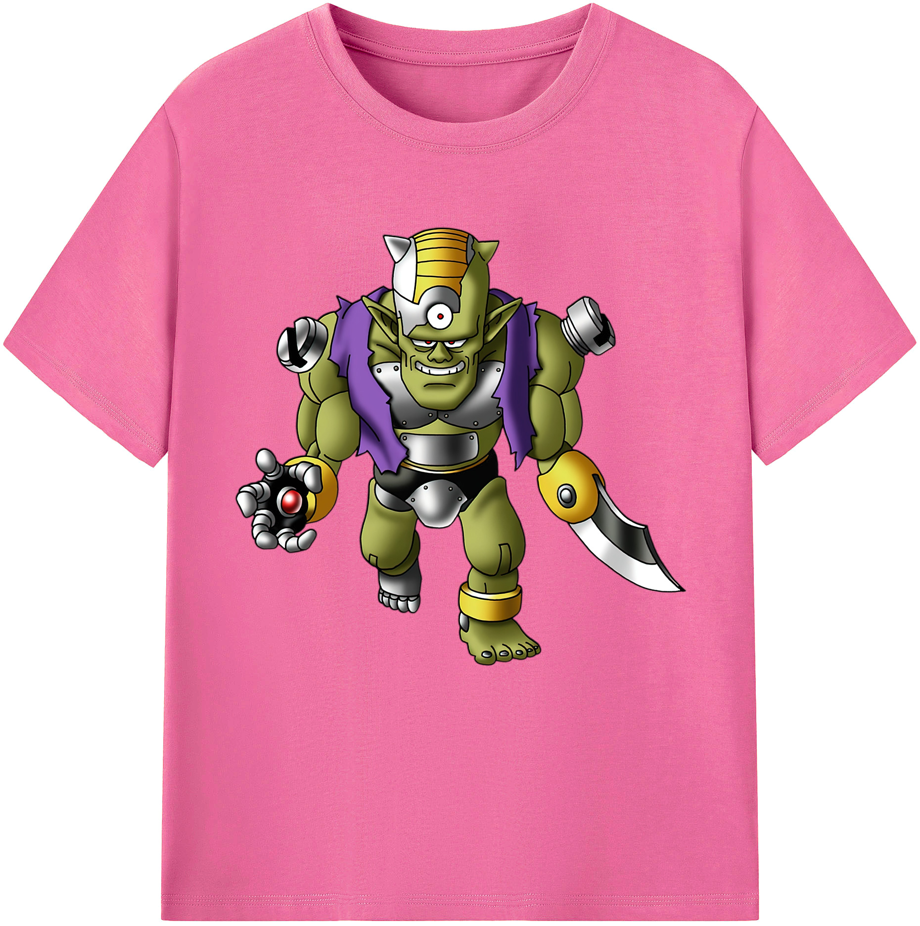 （画像用） ドラゴンクエスト Doragon Kuesuto Dragon Quest レディースカジュアルプリントTシャツ（綿100％）